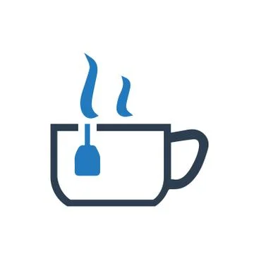 Tea Break Icon Illustrazione stock