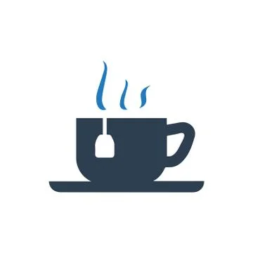 Tea Break Icon Stock Illustration