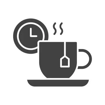 Tea Break Icon Image. Stock-Illustration