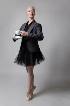 Tea break Foto stock