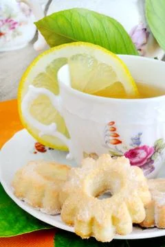 Tea breakfast Foto stock