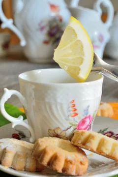 Tea breakfast Stock-Fotos