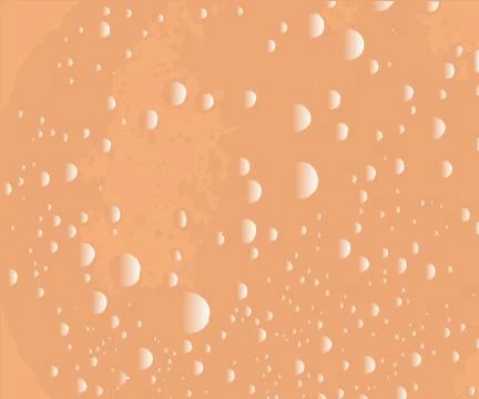 Tea Bubble Background Stock Illustration