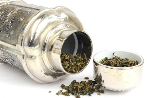 Tea caddy Stock Photos