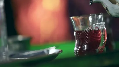 Tea in Cairo Video stock 254275174