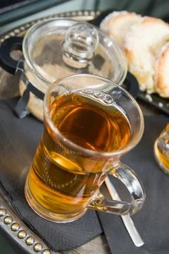 Tea with cakes Stock-Fotos