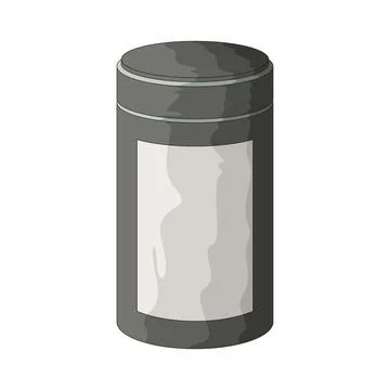 Tea canister illustration Stock Illustration