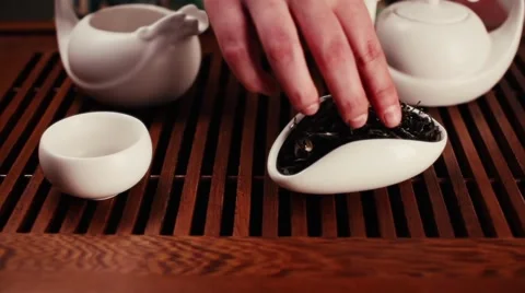 Tea ceremony Видео 55614592