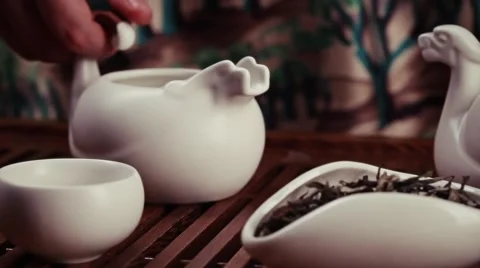 Tea ceremony Видео 55614622