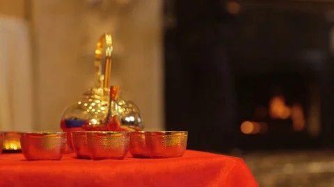 Tea ceremony Stock Footage 71259459