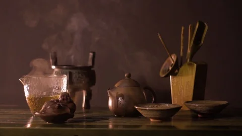 Tea ceremony Stock Footage 86974051