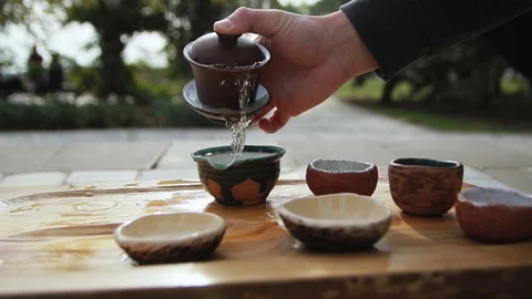 Tea ceremony Stock Footage 128172578