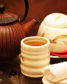 Tea ceremony 스톡 사진