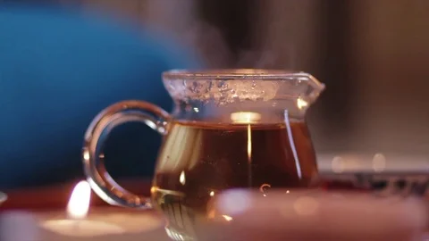 Tea ceremony process Stock Footage 85239687