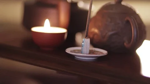 Tea ceremony process Stock Footage 85239723