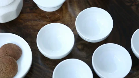 Tea Ceremony: A Ritual of Elegance Stock Footage 36173672