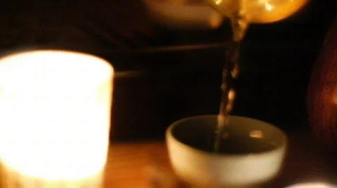 Tea ceremony. Sequence 2 Stock Footage 580028