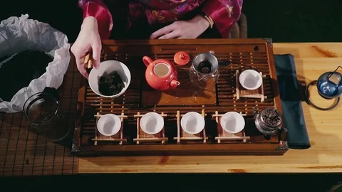 Tea ceremony, tea drinking rules Видео 83404432