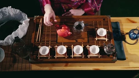 Tea ceremony, tea drinking rules Видео 83405111