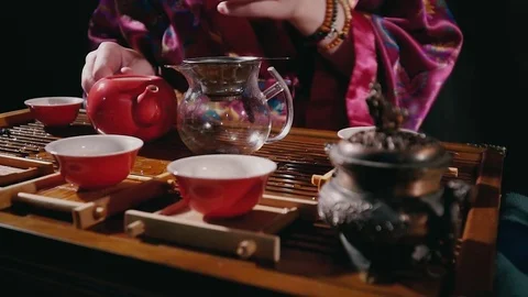 Tea ceremony, tea drinking rules Видео 83407406