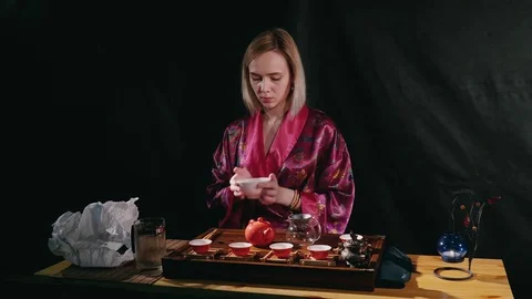 Tea ceremony, tea drinking rules Видео 83408254