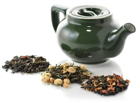 Tea composition Stock Photos