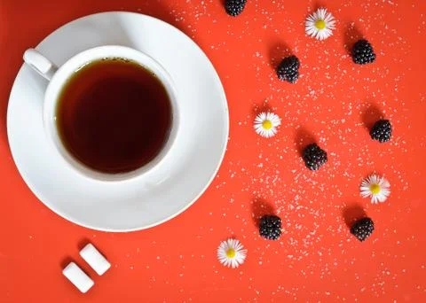 Tea cup conceppt Foto stock