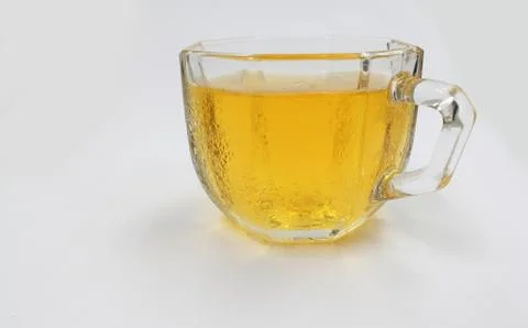 A tea cup is a cool drink Stock Photos