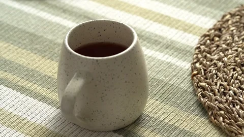 Tea cup  库存影片 302603322