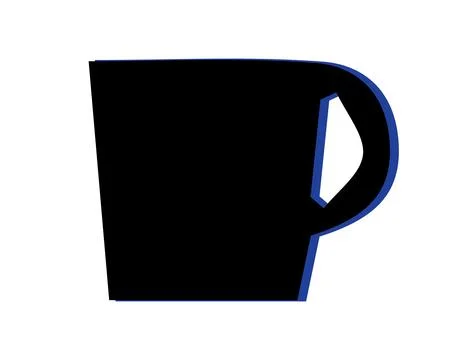 Tea Cup Icon Vector Illustration Stock Illustration
