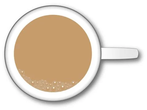 Tea cup Illustrazione stock