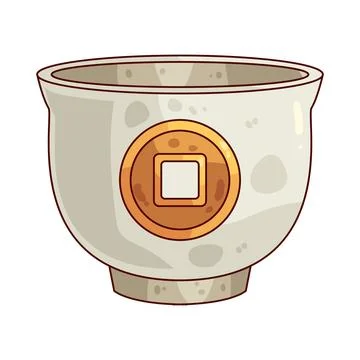 Tea cup illustration Stock Illustration