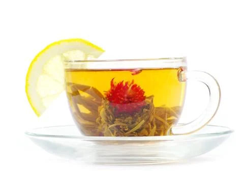Tea in cup Stock Photos