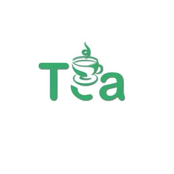 Tea design logo Stock Illustration