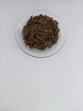 Tea, dried tea leaves Stock Photos