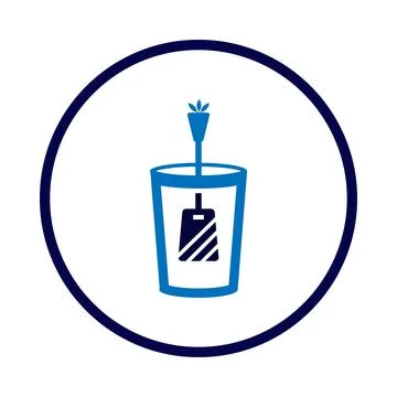 Tea, drink, bag, icon, tea bag icon Stock Illustration