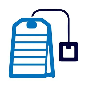 Tea, drink, bag, icon, tea bag icon Stock Illustration