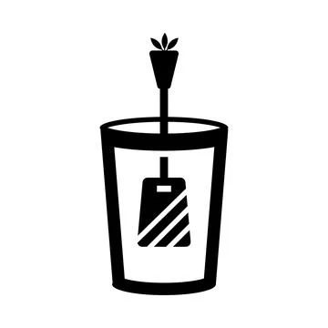 Tea, drink, bag, icon, tea bag icon Stock Illustration