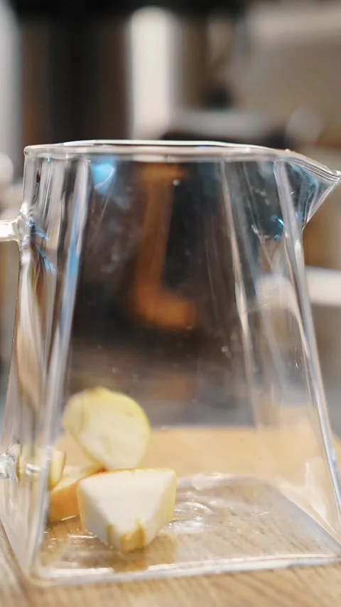 Tea drink. making tea. preparation of special fruit tea. close-up. tea master Stock Footage 323512944