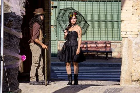 The tea of five Stock Photos