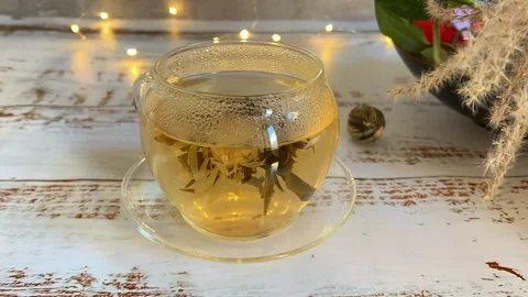 Tea flower 2 Video stock 229801411