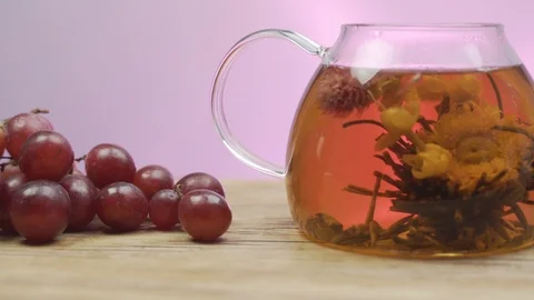 Tea Flower on slider Stock Footage 120929895