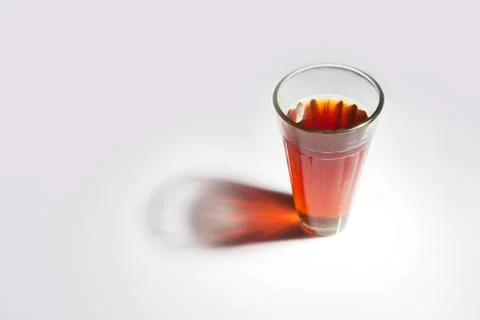 Tea in a glass Stock Photos