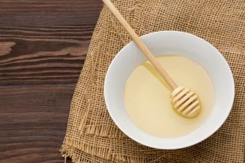 Tea with  honey Stock Photos