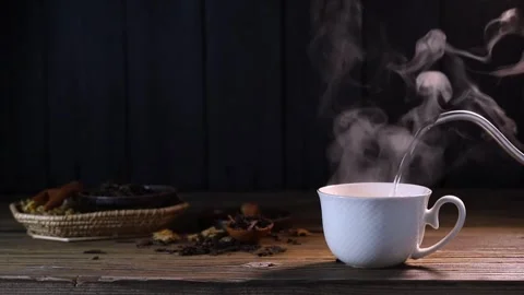 Tea Hot Hot Stock Footage 326981937