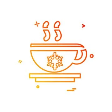 Tea icon design vector Stock Illustration