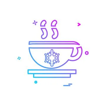 Tea icon design vector Stock Illustration