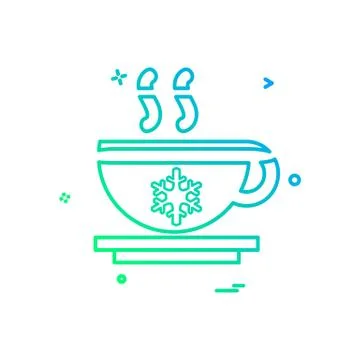 Tea icon design vector Stock Illustration
