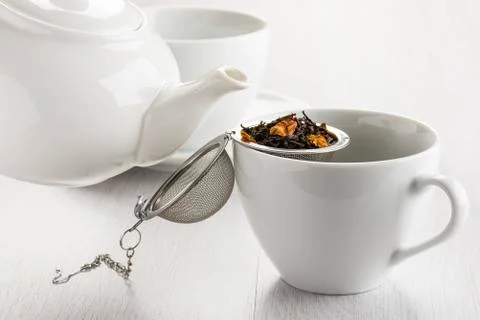 Tea infuser Stock Photos