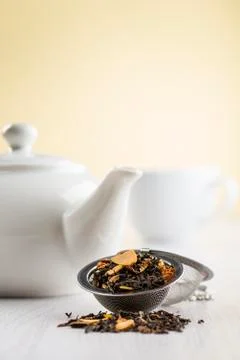 Tea infuser Stock Photos
